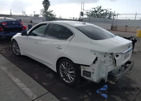 2018 Infiniti Q50 3.0T Luxe from USA, damaged, VIN JN1EV7AP6JM350869